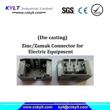 Conector Zamak de zinc para equipos eléctricos